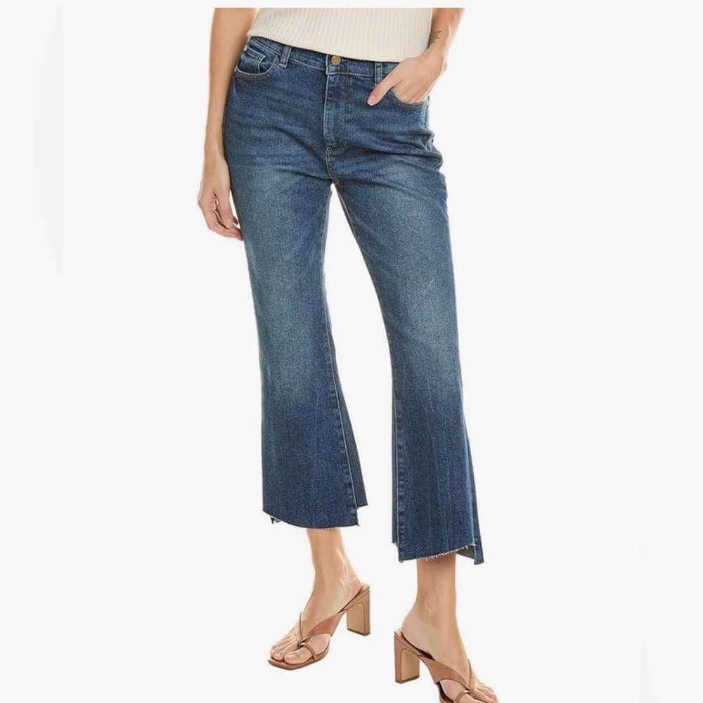 DL1961 Bridget Boot High-Rise Crop Jeans